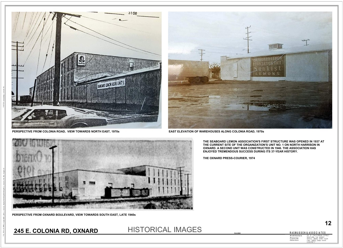 Historic Ventura Pacific facility